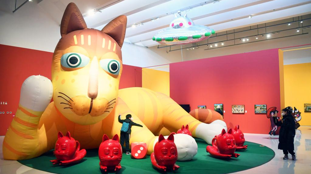“寻喵启事”艺术展在北京开展
